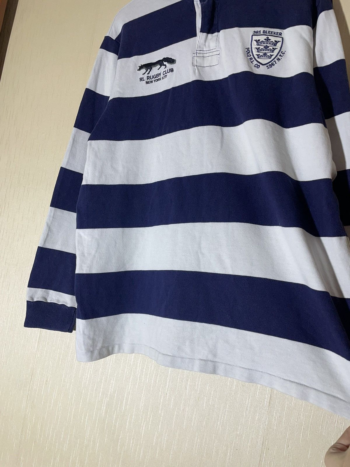 Polo Ralph Lauren × Rugby Ralph Lauren × Vintage Polo Ralph Lauren rugby vintage jersey 90s Size US XL / EU 56 / 4 - 10 Thumbnail