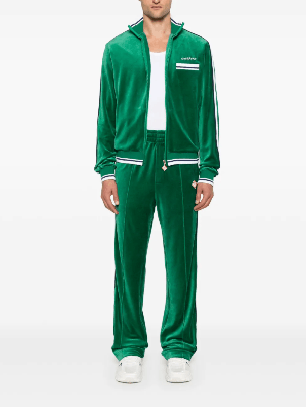 Casablanca BNWT AW24 CASABLANCA VELOUR TRACK JACKET S Size US S / EU 44-46 / 1 - 13 Thumbnail