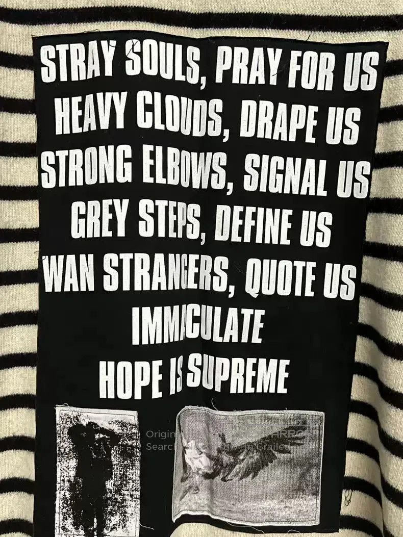 Raf Simons Raf Simons Striped patch long sleeve. Size US M / EU 48-50 / 2 - 3 Thumbnail