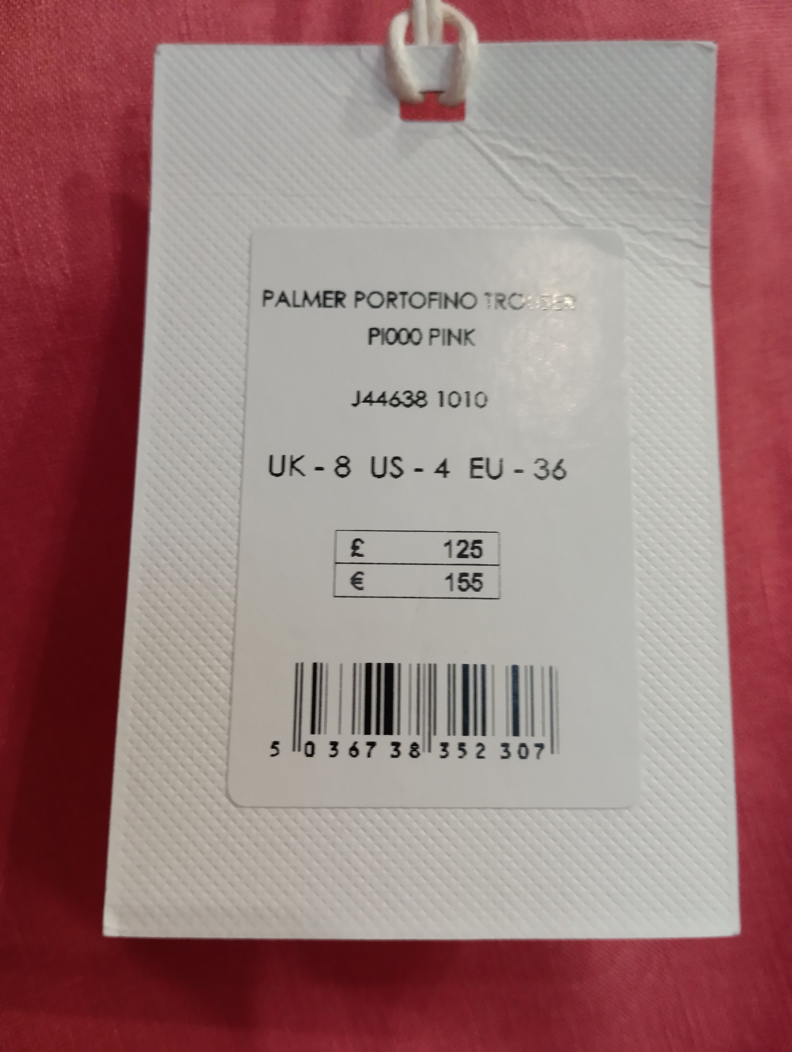 Jigsaw Jigsaw Women Palmer Portofino Pants Pink Size 27" / US 4 / IT 40 - 10 Thumbnail