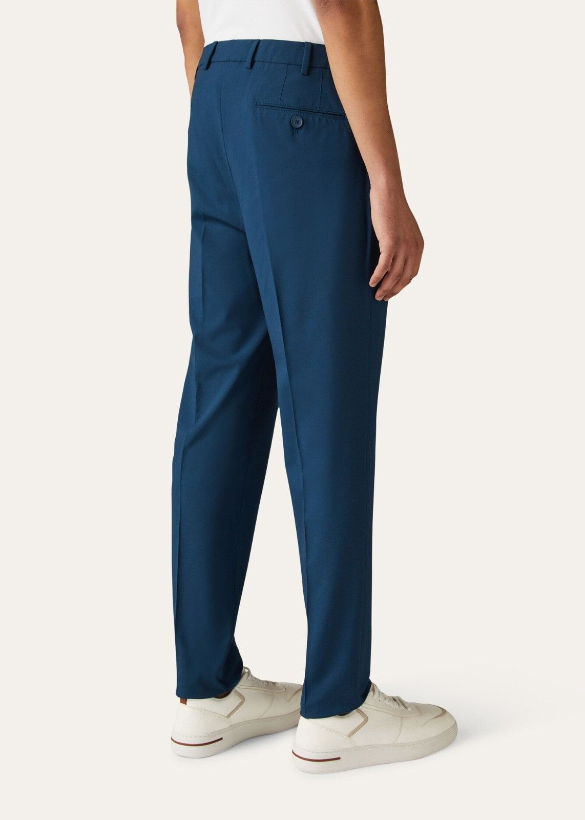 Loro Piana o1srvl11e0625 Virgin Wool Ryder Cup Pant in Blue Size US 36 / EU 52 - 5 Thumbnail