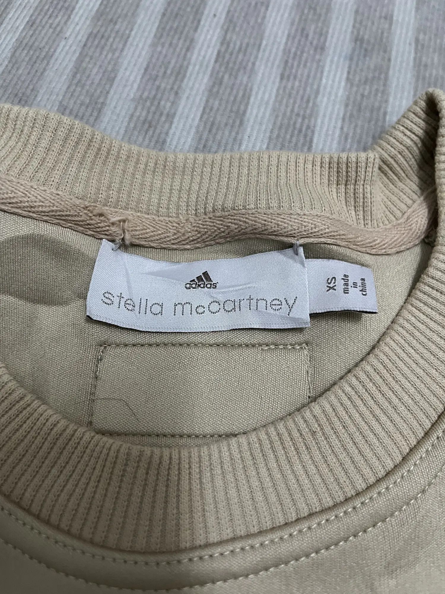 Adidas × Stella McCartney Adidas Cropped Fleece Crew Neck Size US XS / EU 42 / 0 - 9 Thumbnail