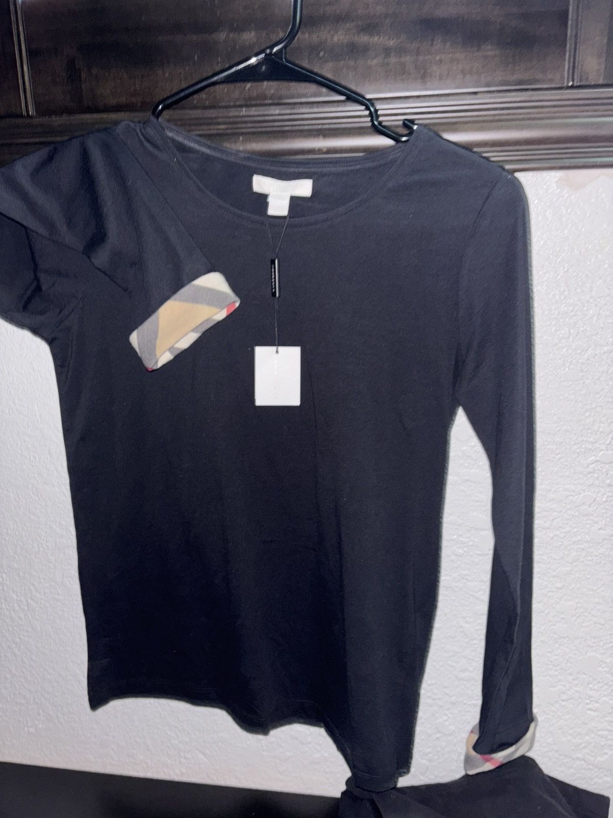 Burberry Burberry black long sleeve shirt Size S / US 4 / IT 40 - 5 Thumbnail