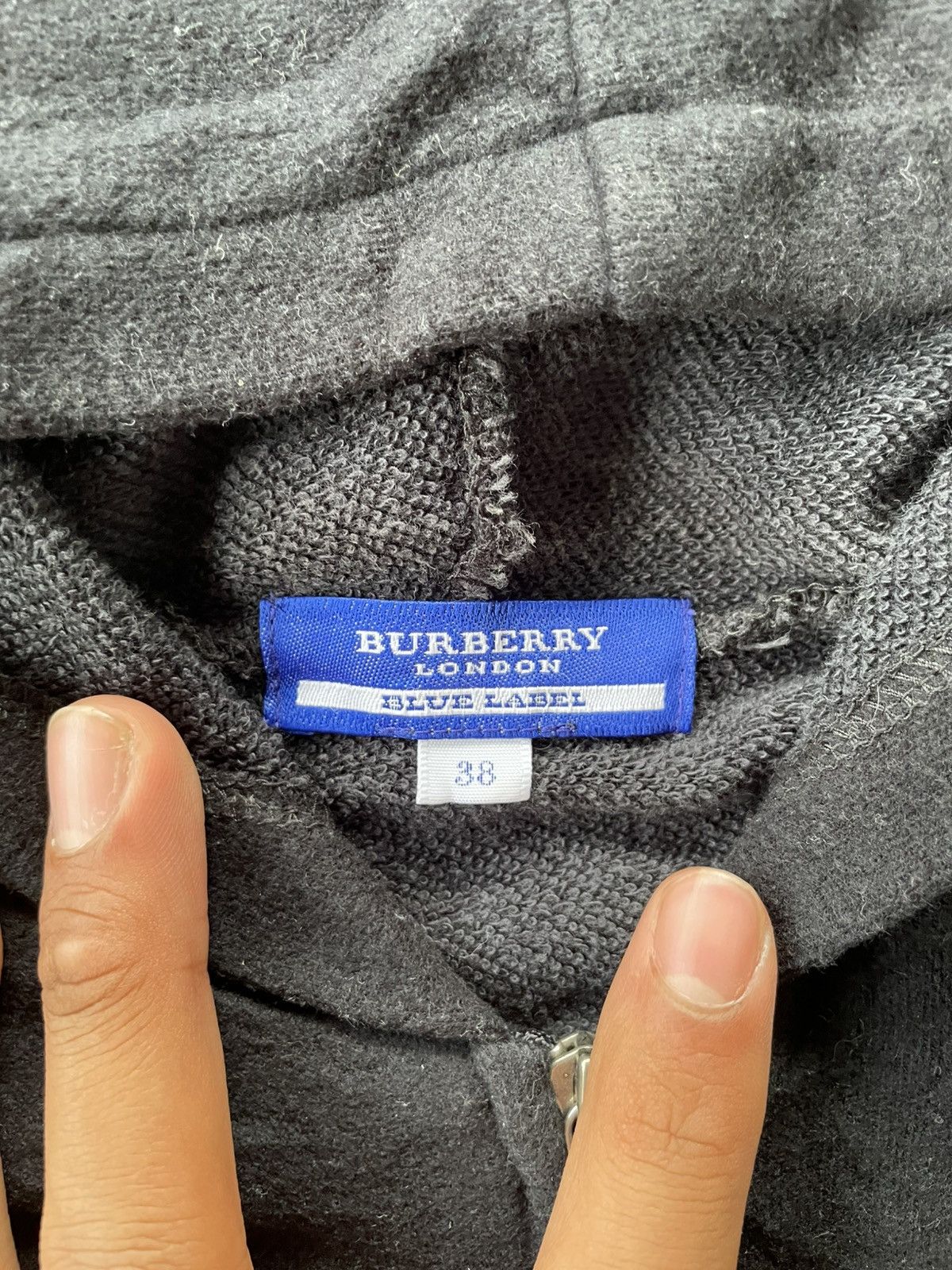 Burberry Burberry london blue label zip up hoodie Size US S / EU 44-46 / 1 - 4 Thumbnail