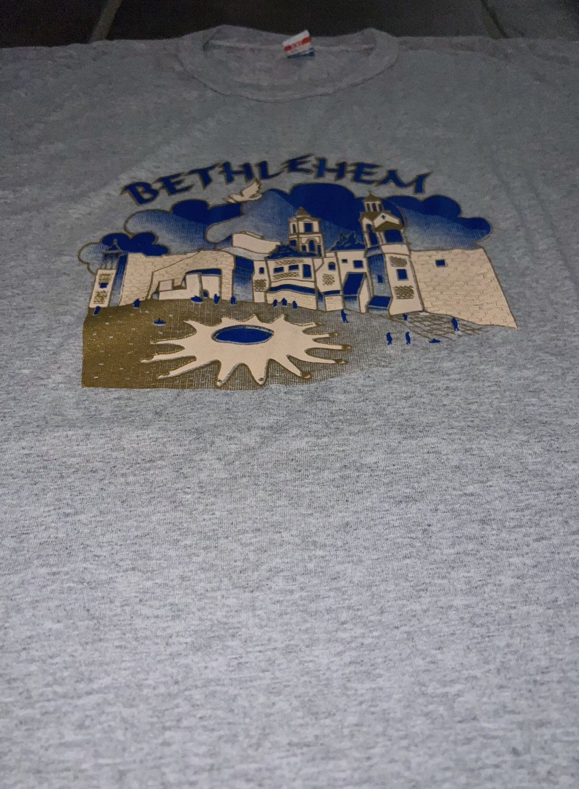 Vintage VINTAGE BETHLEHEM T-SHIRT Size US XXL / EU 58 / 5 - 7 Thumbnail