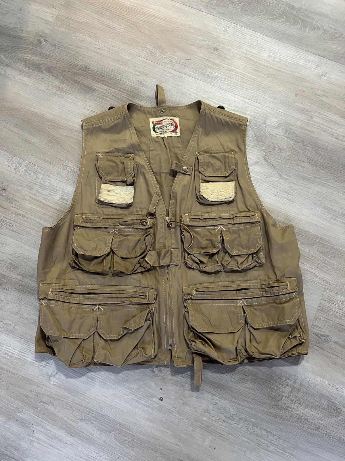 Vintage 70s Fishing and Hunting Sanforized Vest