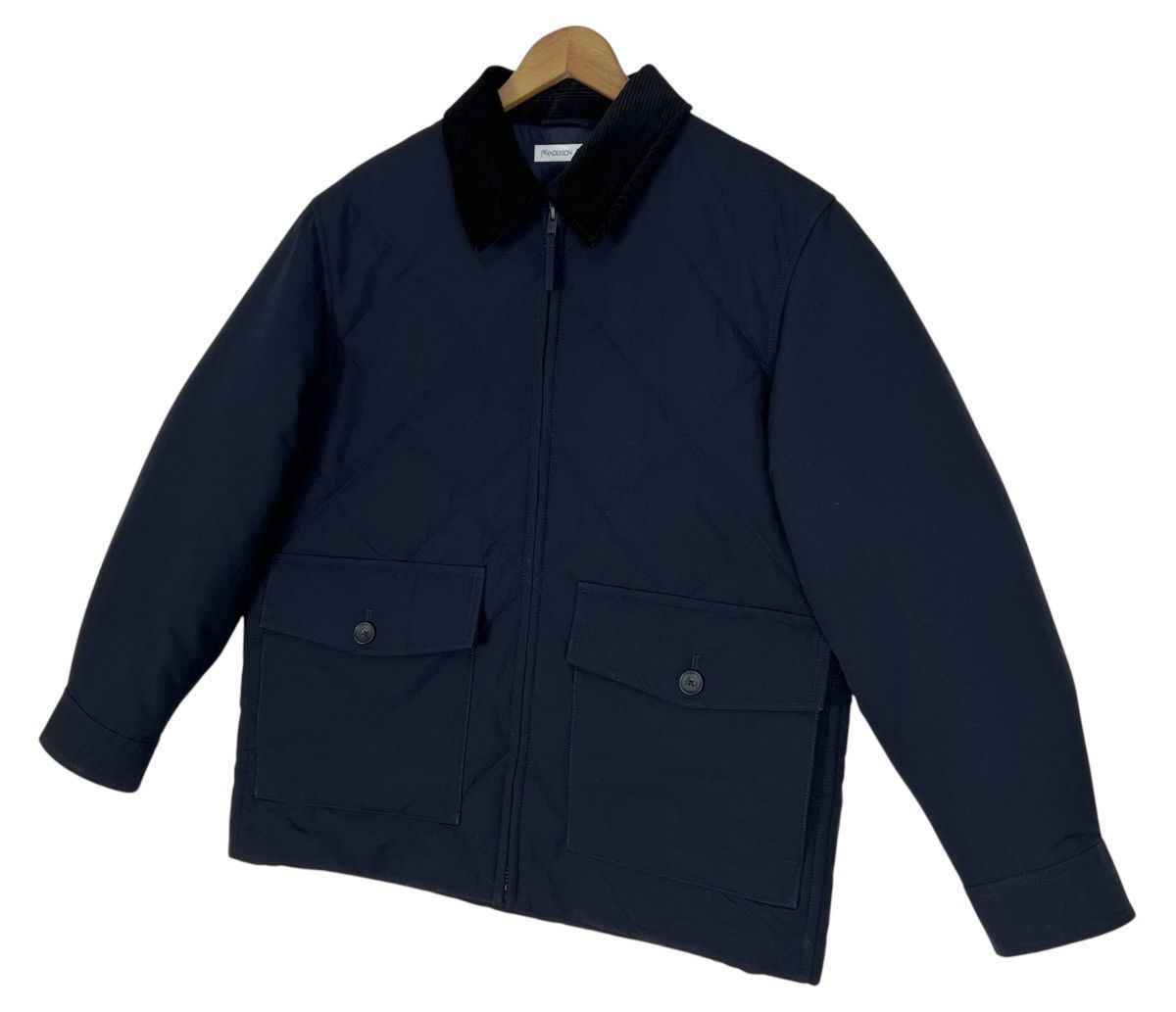 JW Anderson JW Anderson Quilted Work Jacket Corduroy Collar Barn Jacket Size US M / EU 48-50 / 2 - 4 Thumbnail