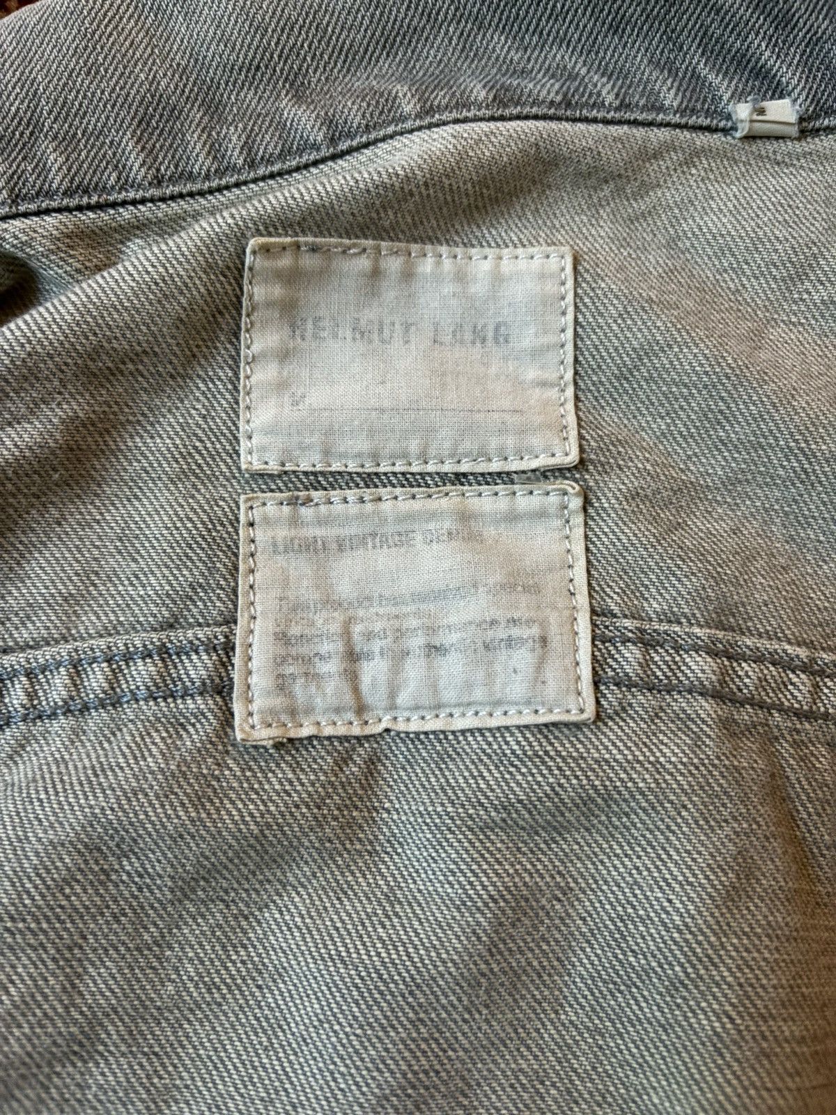 Helmut Lang Helmut Lang Grey Denim jacket Size US M / EU 48-50 / 2 - 5 Thumbnail