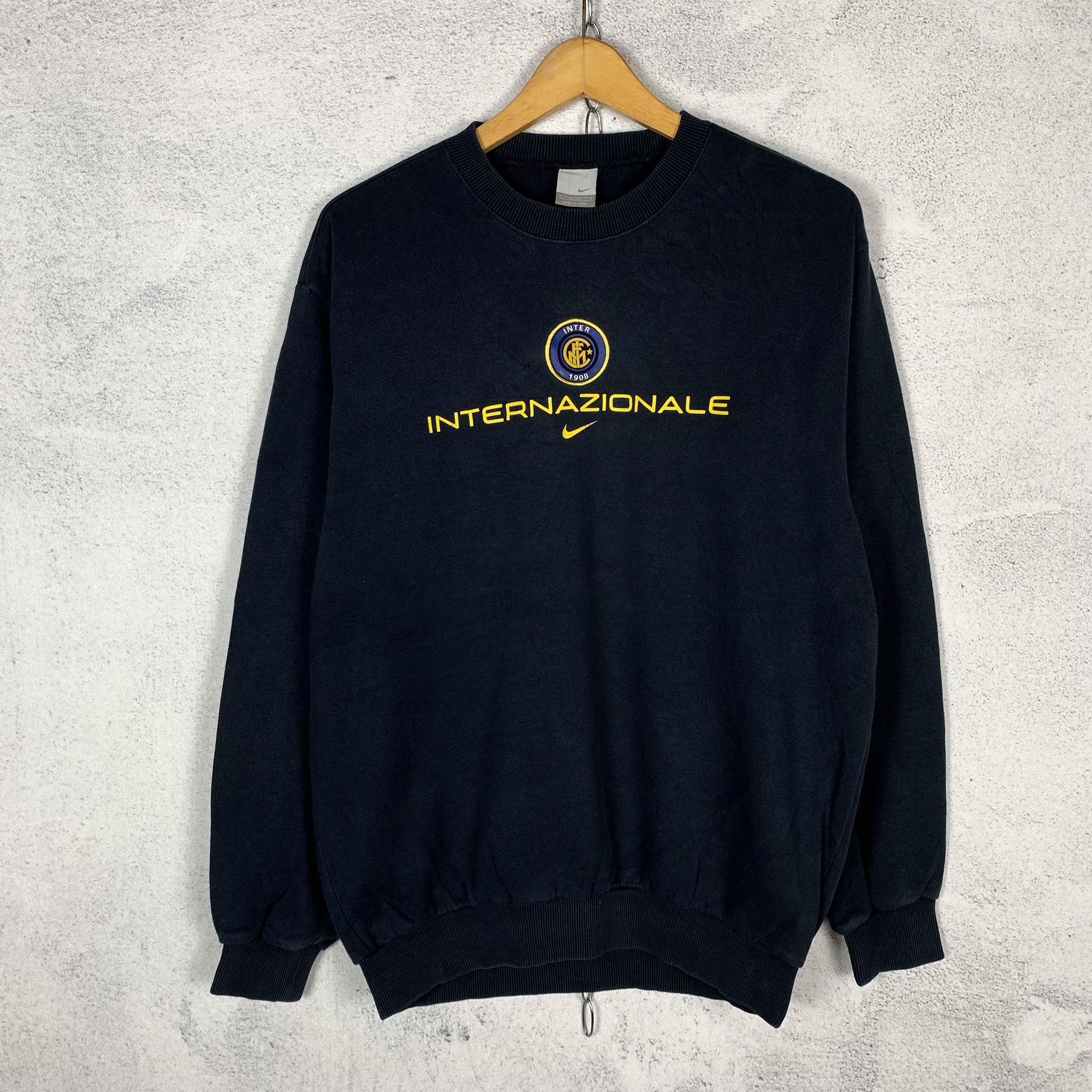 Nike Vintage Nike Inter FC Sweatshirt Crewneck Size US L / EU 52-54 / 3 - 1 Thumbnail