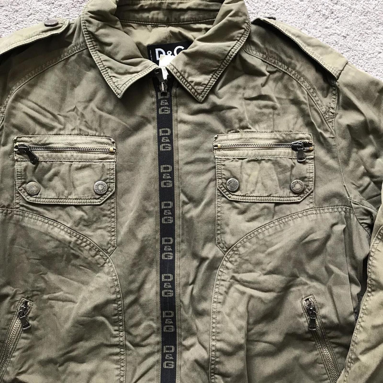 Dolce & Gabbana Archive Dolce & Gabbana D&G Military Jacket Size US M / EU 48-50 / 2 - 2 Thumbnail
