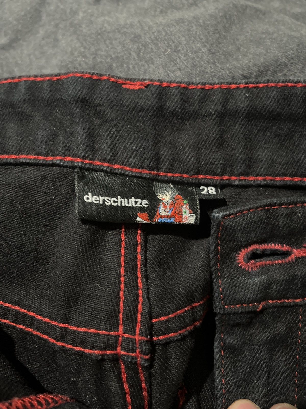 Derschutze Black Desrchutze “Lotus” jorts Size US 28 / EU 44 - 7 Thumbnail