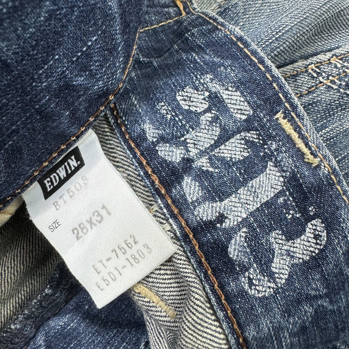 Edwin 2000s Edwin - Blue Trip 503 Jeans Size US 31 - 9 Thumbnail
