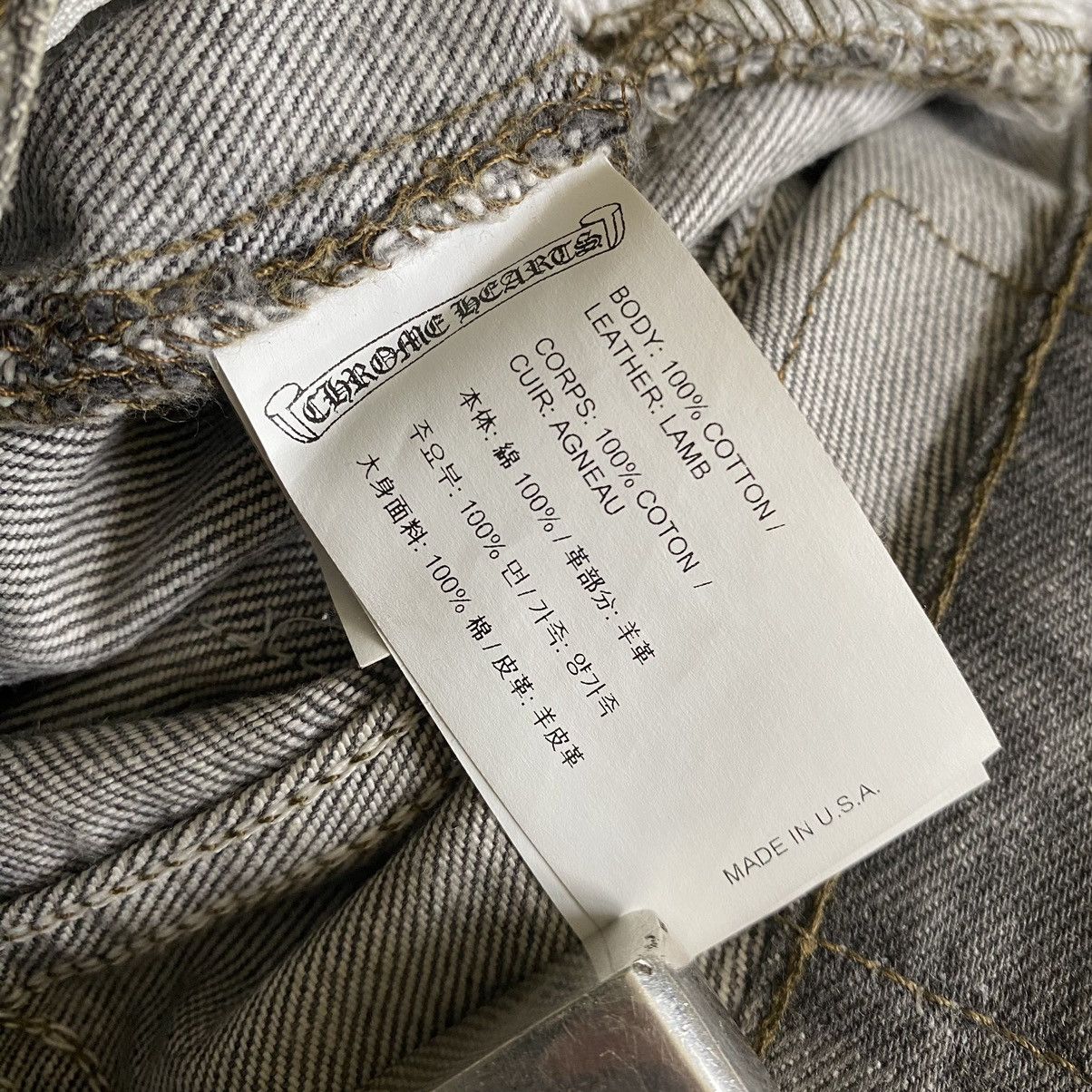Chrome Hearts Chrome Hearts Gallery Dept Flared Grey Levi’s 501 Jeans Size US 29 - 20 Thumbnail