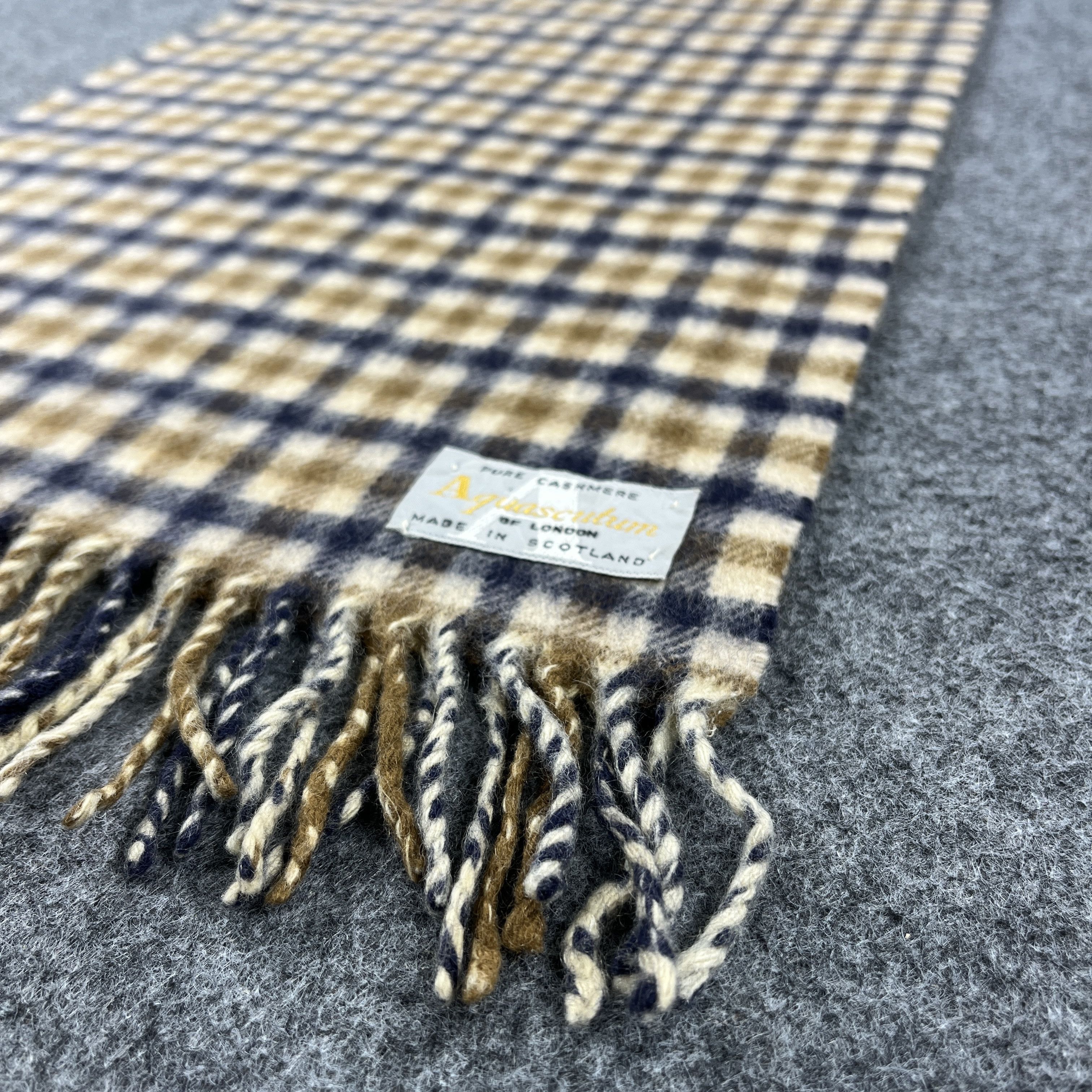 Aquascutum Aquasqutum Scarf / Muffler / Neckwear K042 Size ONE SIZE - 6 Thumbnail