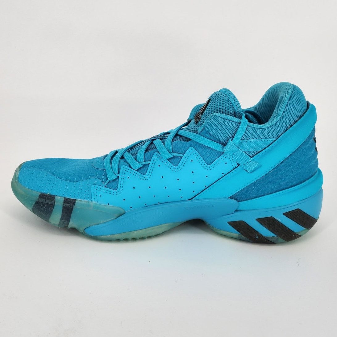 Adidas Adidas D.O.N. Issue 2 Crayola Signal Cyan Sky Blue Sneaker 9 Size US 9 / EU 42 - 6 Thumbnail