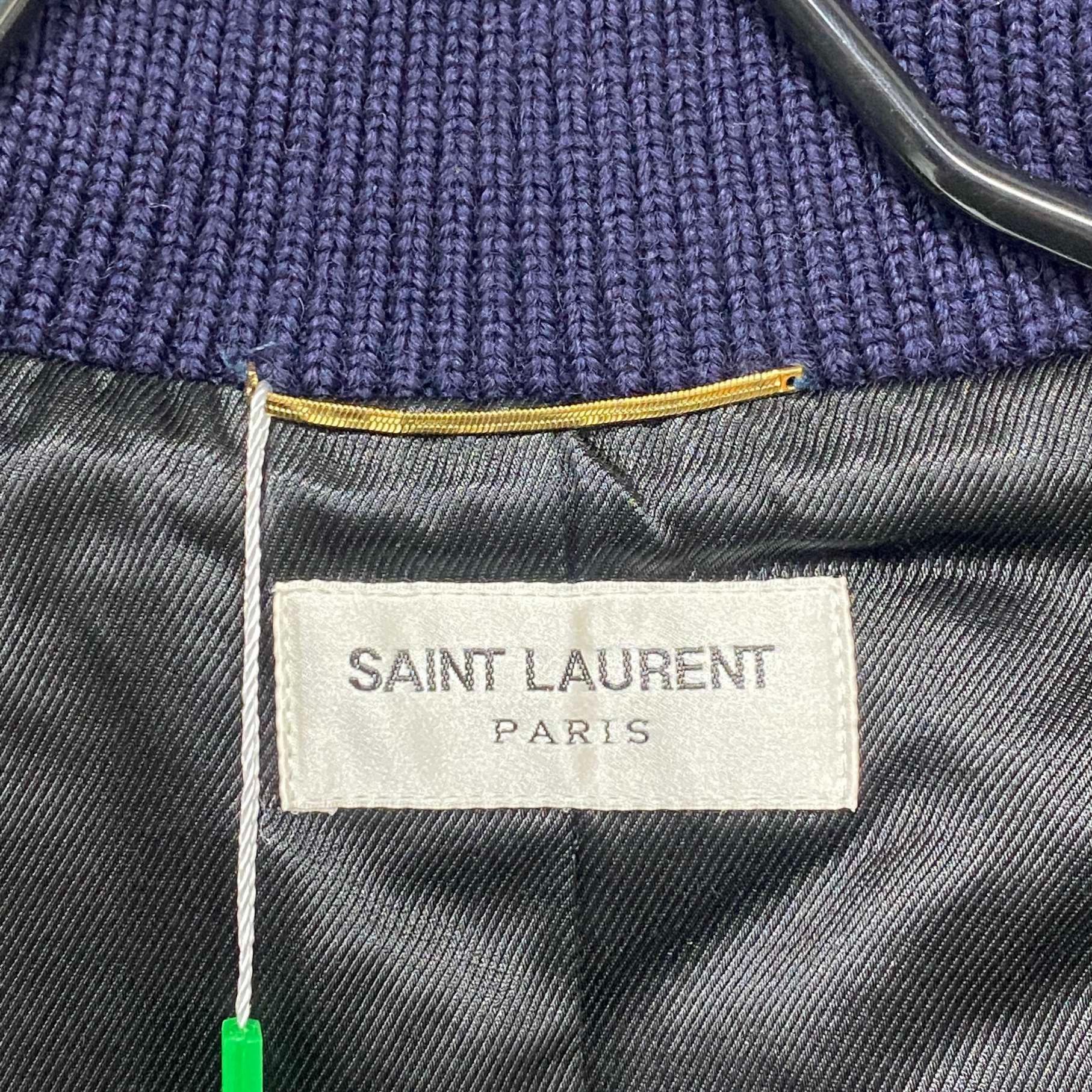 Saint Laurent Paris Saint laurent size 36 Baseball jacket with scribble on the Size US S / EU 44-46 / 1 - 4 Thumbnail