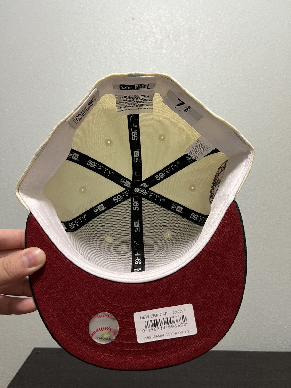MLB × New Era Exclusive New Era Seattle Mariners Fitted Size 3/8 Size ONE SIZE - 5 Thumbnail