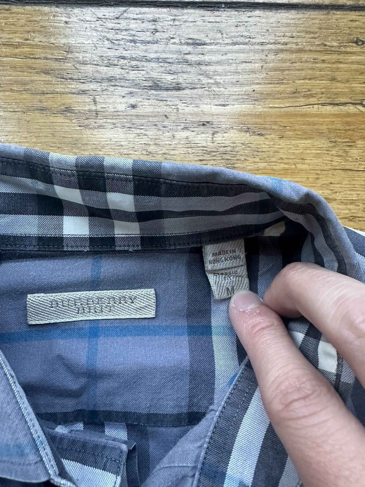 Burberry Burberry Brit Nova Check button up shirt Size US M / EU 48-50 / 2 - 3 Thumbnail