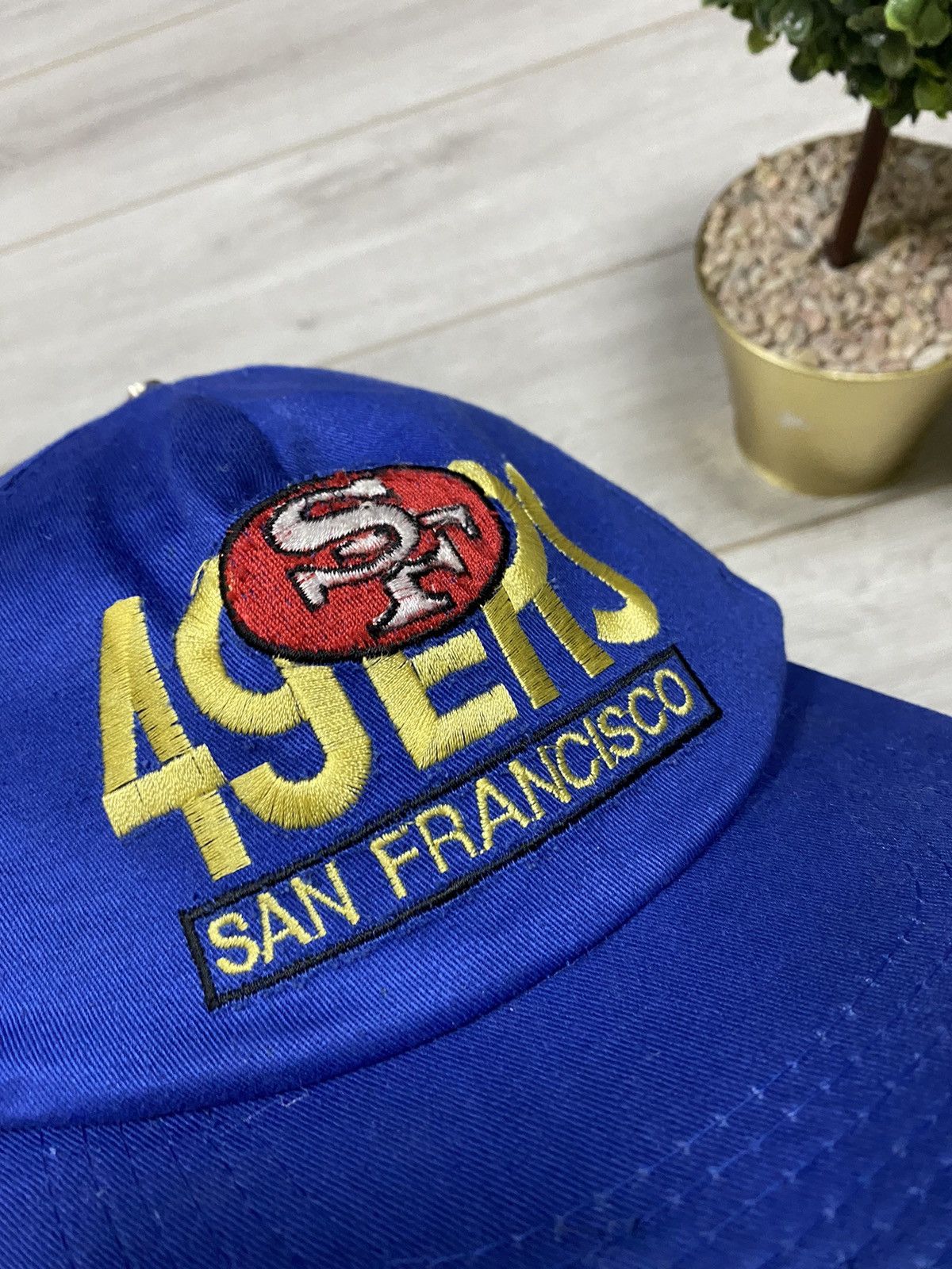 NFL 49ers San Francisco vintage embro big logo cap Size ONE SIZE - 3 Thumbnail