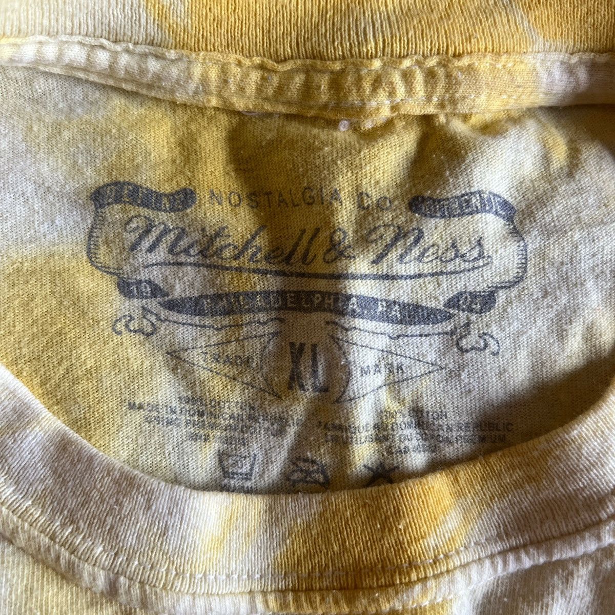 NBA × Vintage Yellow vintage tie dye Los angeles lakers shirt Size US XL / EU 56 / 4 - 2 Thumbnail