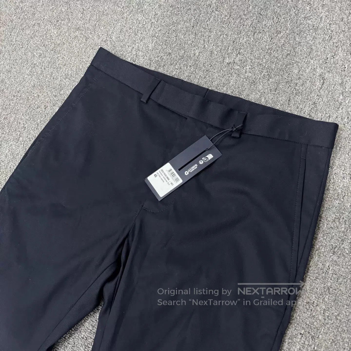 Dior Black Casual Pants Size 30. Size US 30 / EU 46 - 3 Thumbnail