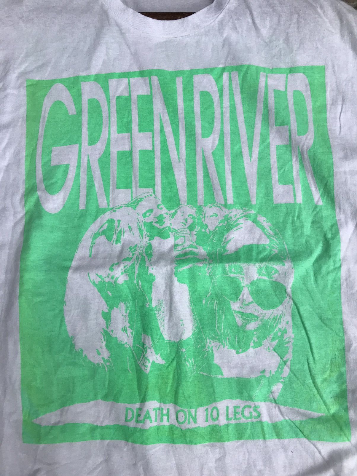 Band Tees × Vintage Vintage 90s Green River Shirt Size US L / EU 52-54 / 3 - 2 Thumbnail