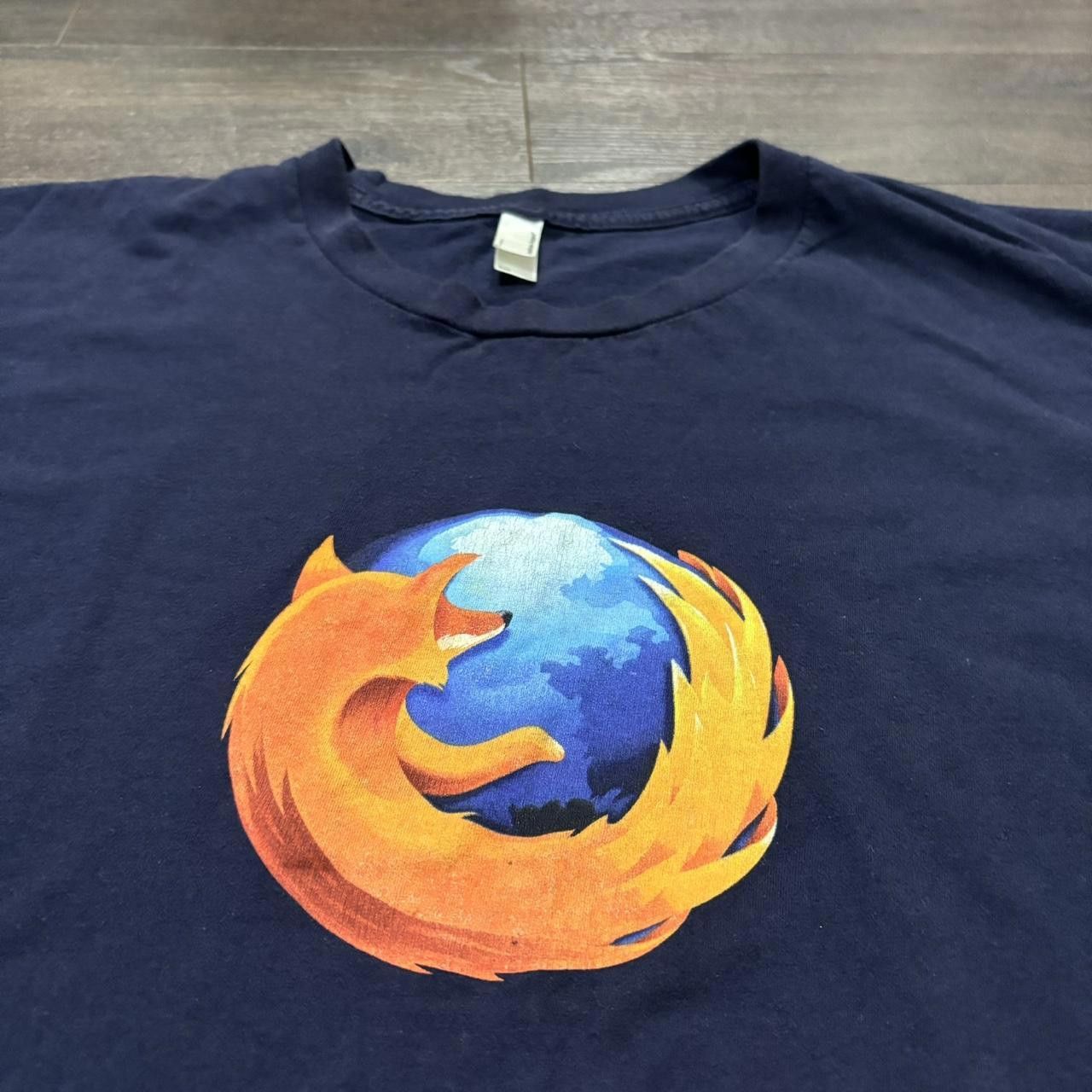 American Apparel Vintage Mozilla Firefox T Shirt 00s XXL Size US XXL / EU 58 / 5 - 1 Thumbnail