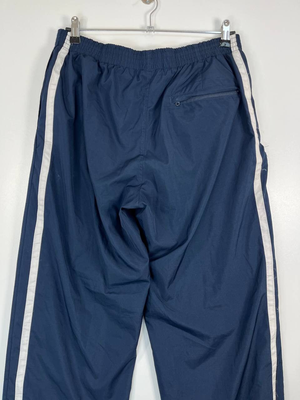 Nike Nike Vintage Track Pants Navy Blue Elastic Waist Size M Size US 40 / EU 56 - 8 Thumbnail