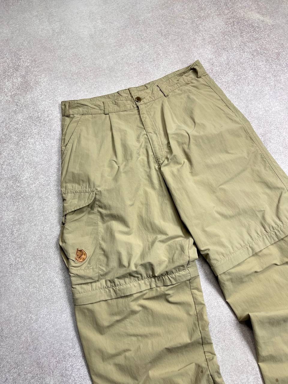Fjallraven × Vintage Vintage Fjallraven G-1000 Modular Tactical Baggy Cargo Pants Size US 34 / EU 50 - 2 Thumbnail