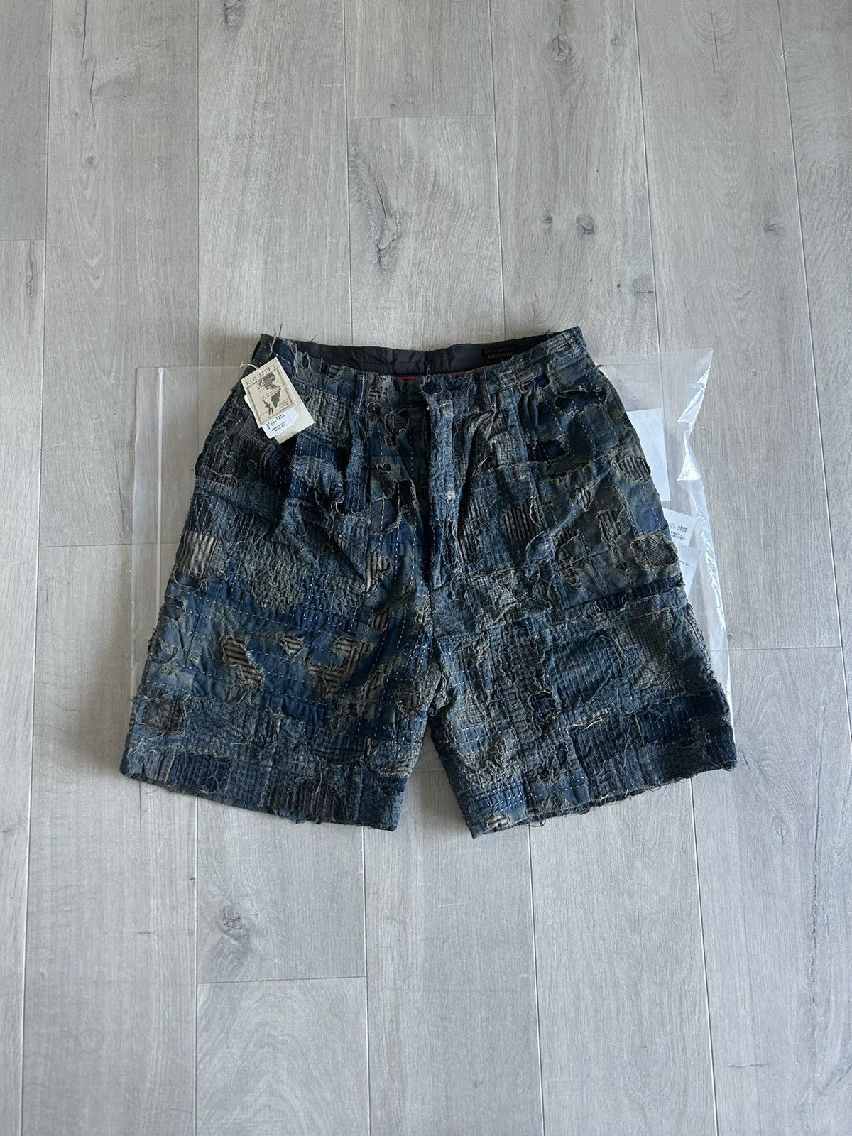 Kapital Kapital “Boro” shorts Size US 33 - 1 Thumbnail