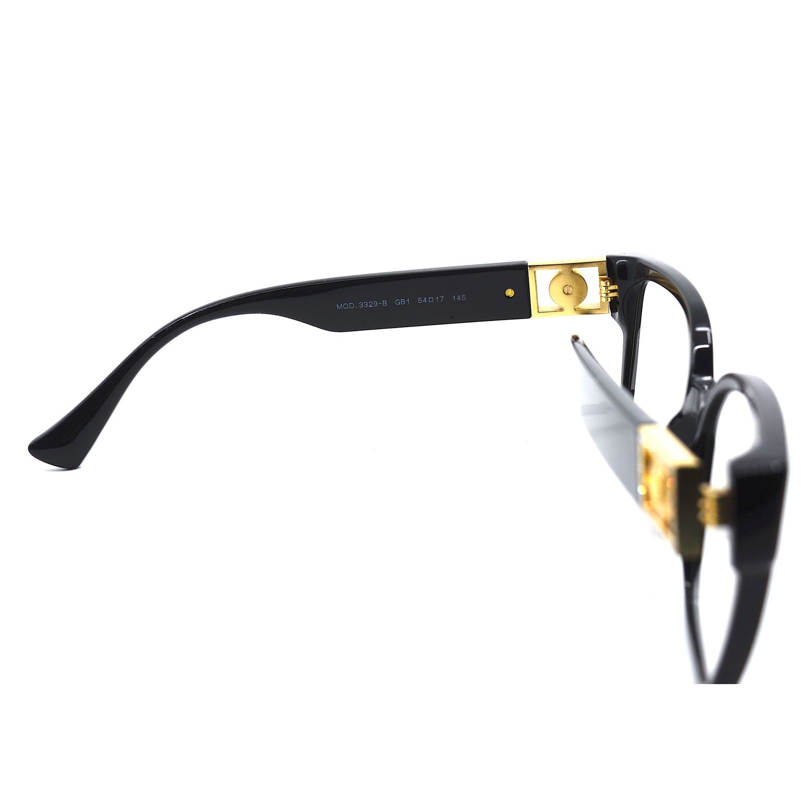 Versace NEW VERSACE VE3329B GB1 BLACK AUTHENTIC EYEGLASSES FRAME Size ONE SIZE - 11 Thumbnail