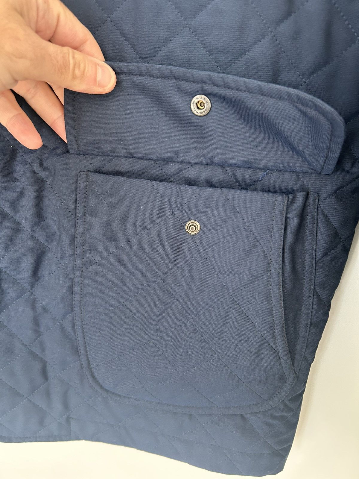 Isaia Diamond stitch padded coat. Size US M / EU 48-50 / 2 - 5 Thumbnail