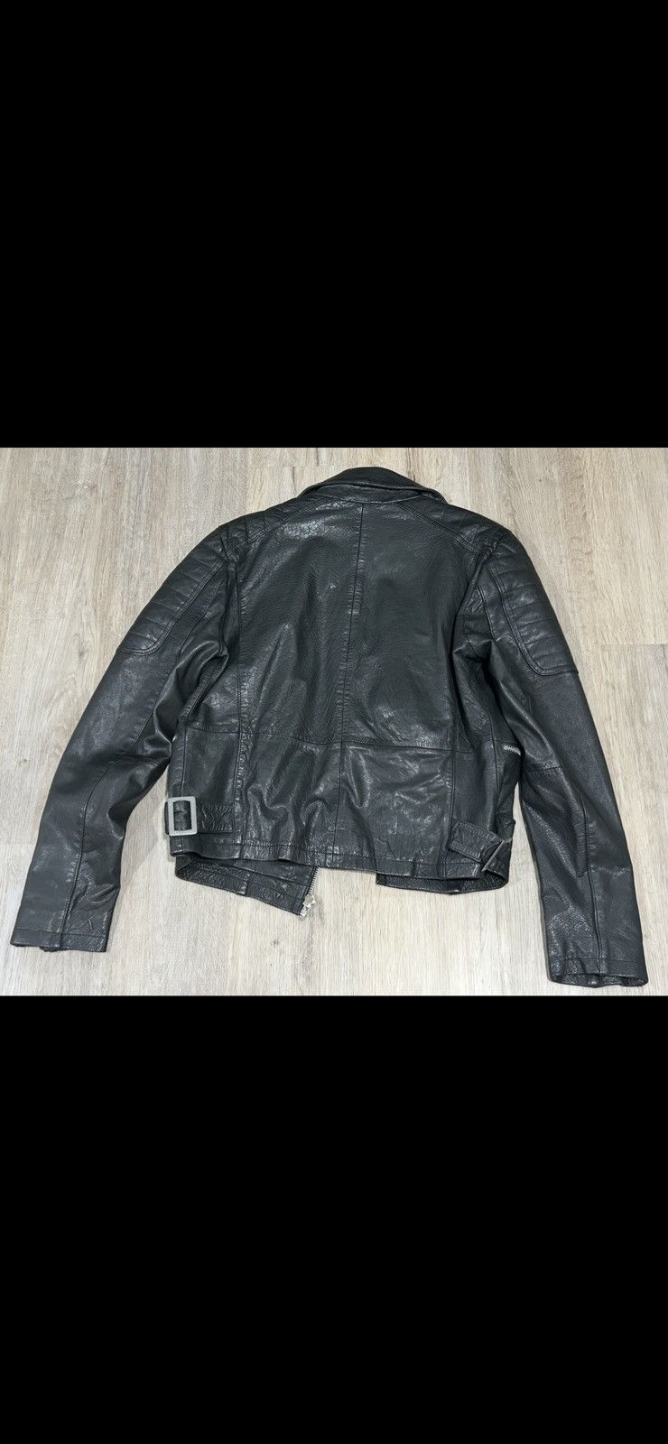 Topman Topman Leather Black Jacket Size US M / EU 48-50 / 2 - 8 Thumbnail