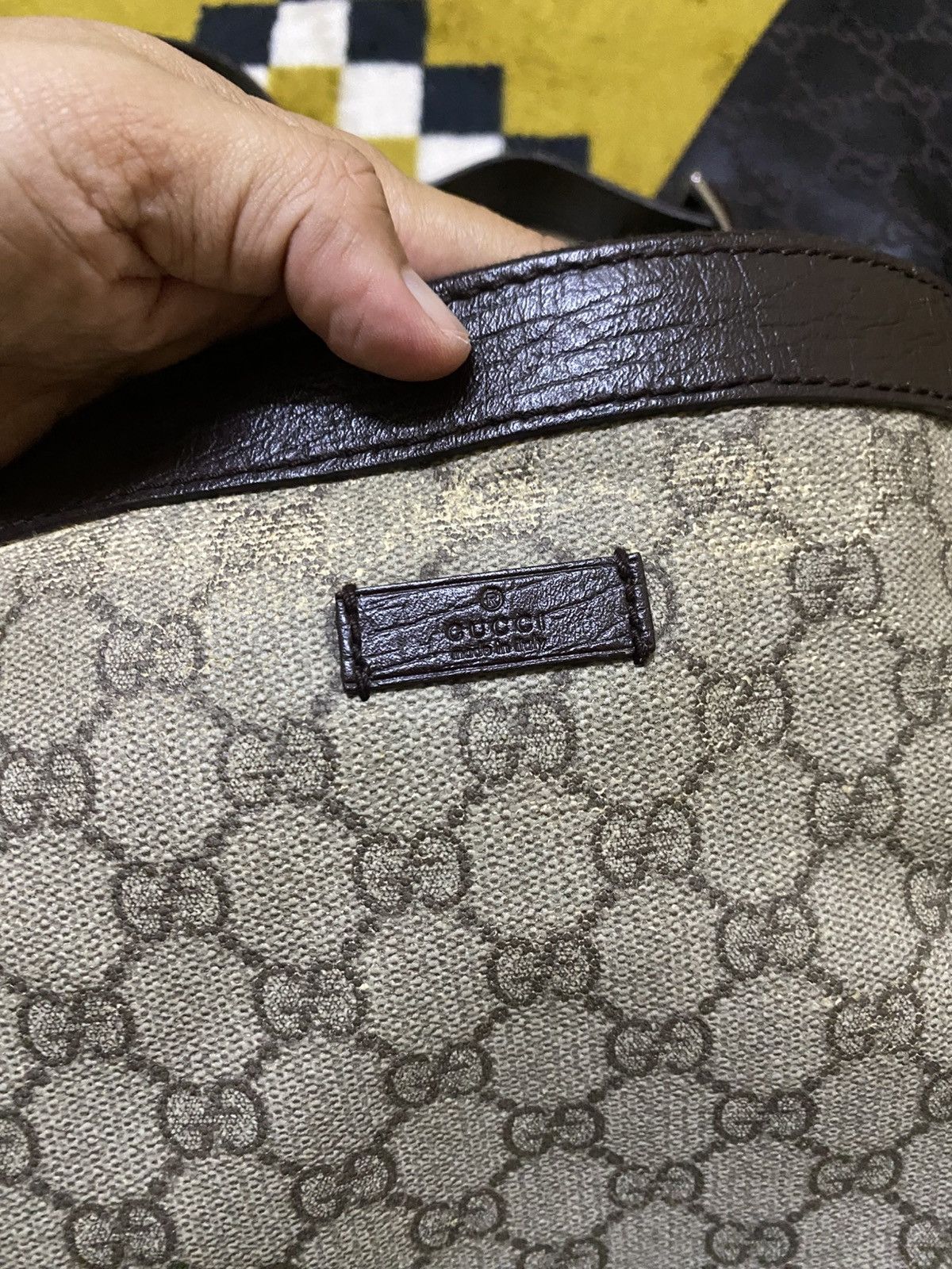 Gucci 💥Last Drop💥Vintage Gucci GG Zip Lock Messenger Bag Size ONE SIZE - 3 Thumbnail
