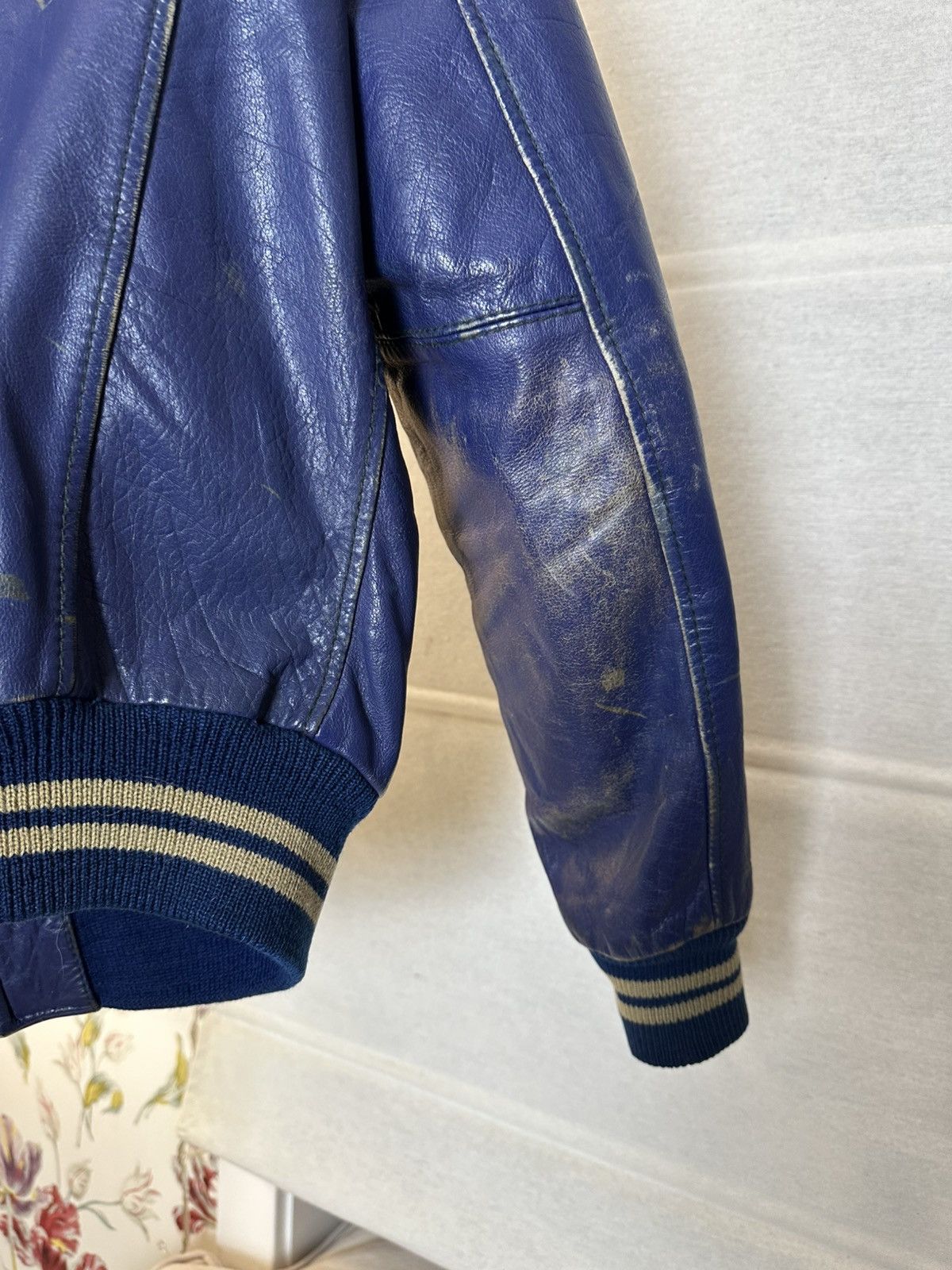 Scotch & Soda Varsity RIP George Brown Leather Jaket Scotch&Soda Size US L / EU 52-54 / 3 - 9 Thumbnail
