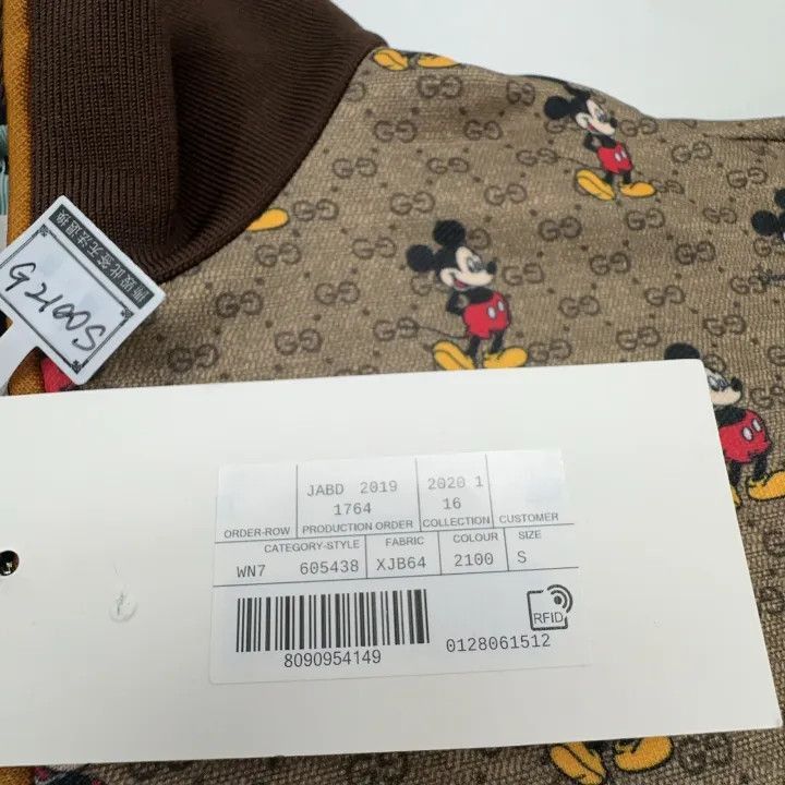 Gucci Gucci Gucci x Disney Mickey Pattern Long Sleeve Jacket -25 Size US S / EU 44-46 / 1 - 5 Thumbnail