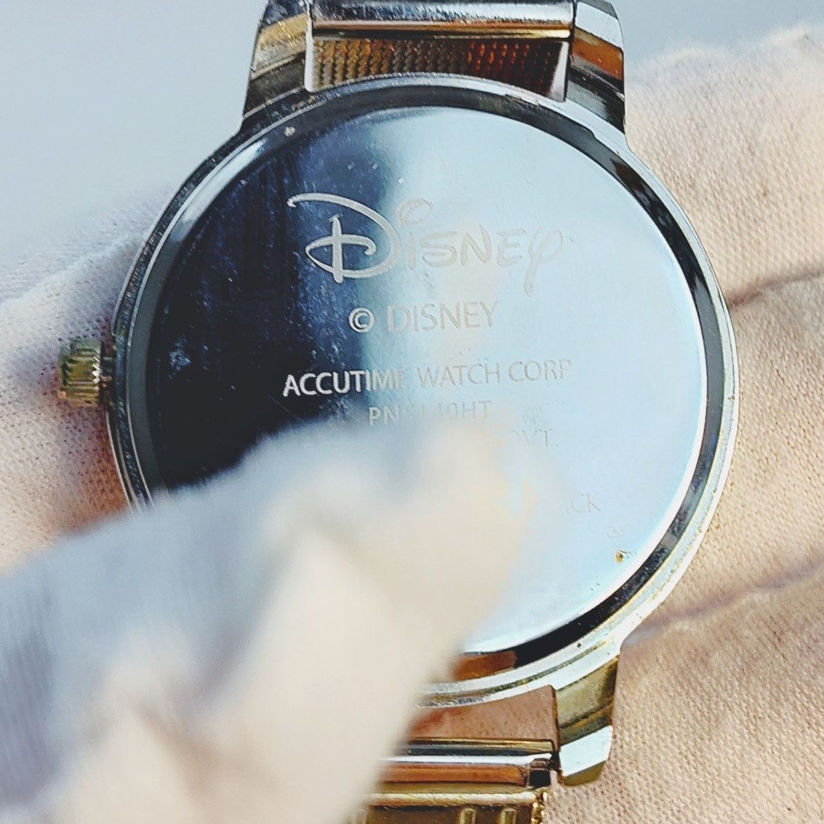 Disney Disney Belle Be Our Guest Watch Round Silver Tan Size ONE SIZE - 6 Thumbnail