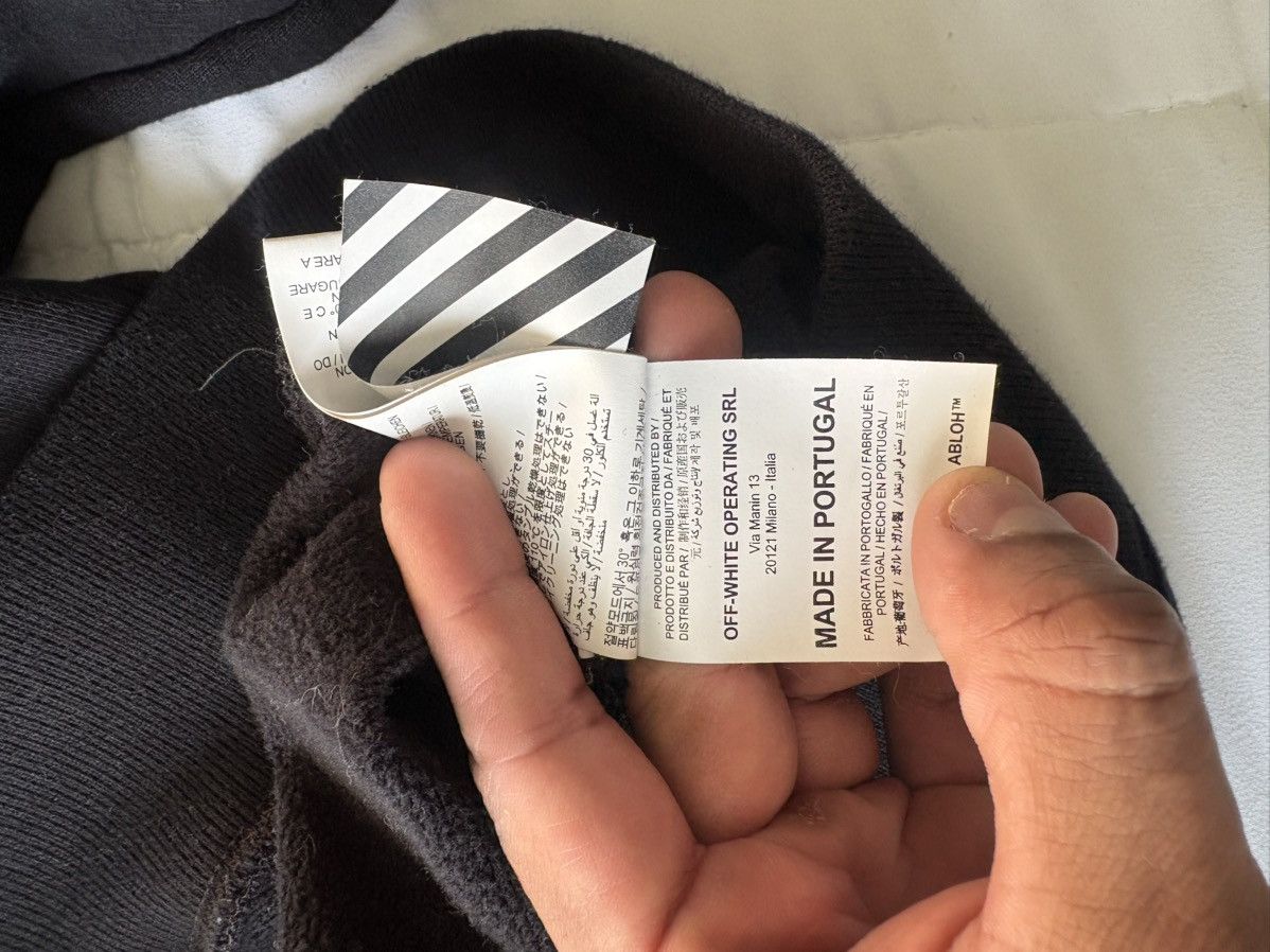 Off-White Offwhite Longsleeve Tee “ Incompiuto “ Size US L / EU 52-54 / 3 - 5 Thumbnail