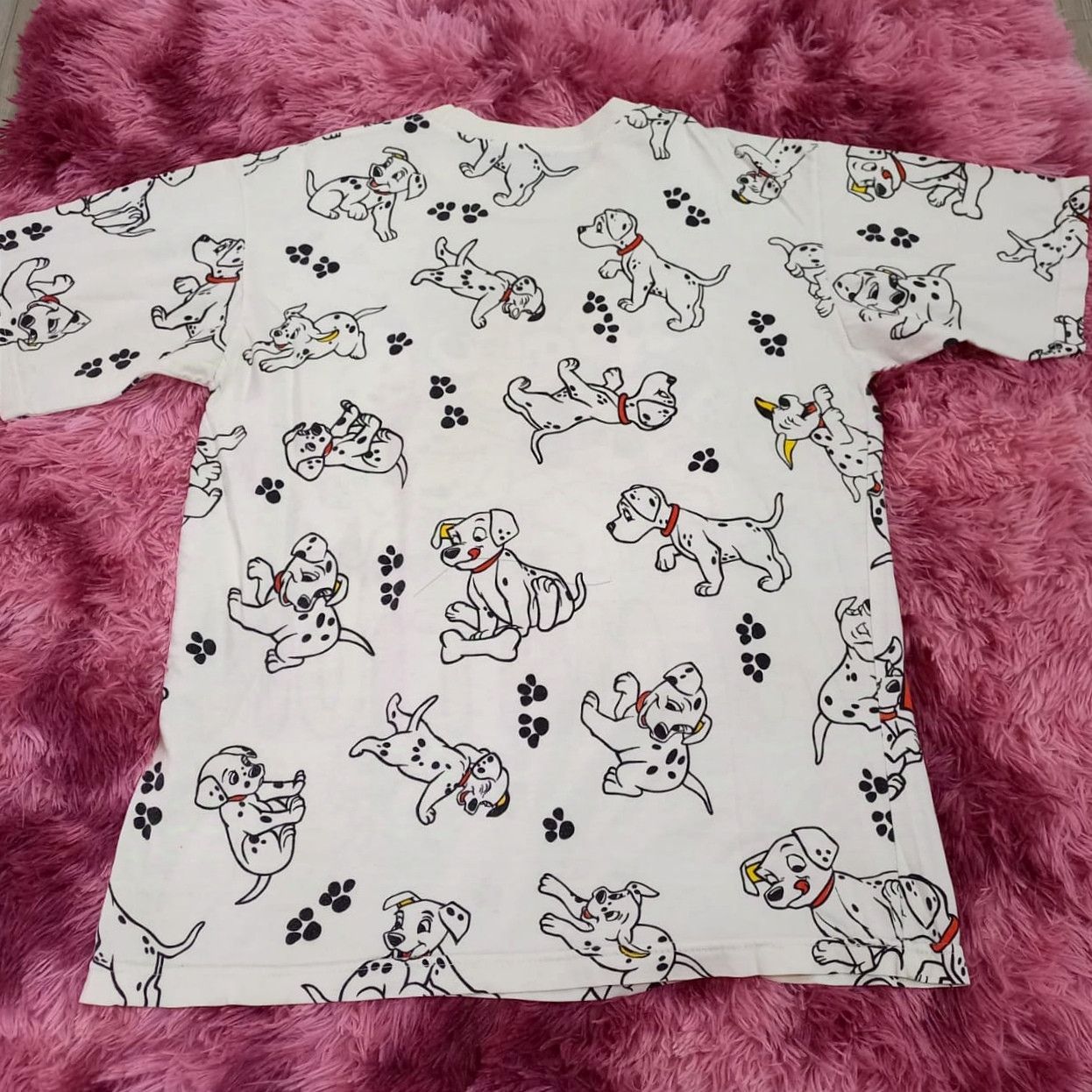 Cartoon Network × Vintage Vintage 90s DISNEY'S 101 DALMATIANS All-Over Print T-shirt Size US L / EU 52-54 / 3 - 9 Thumbnail