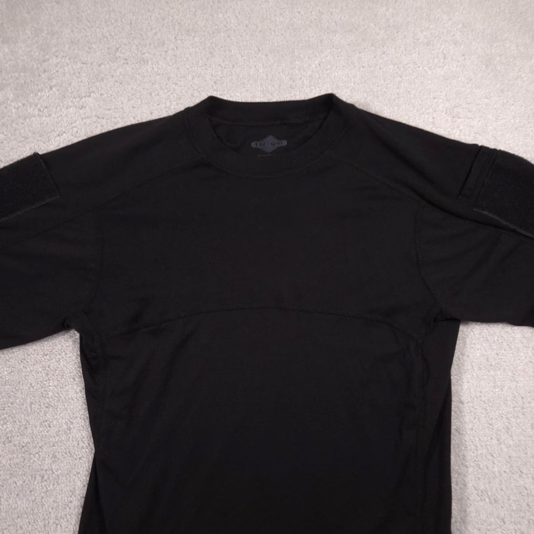 Vintage TRU-SPEC Shirt Mens Small Black Tactical Military Short Sleeve Tee Crewneck Size US S / EU 44-46 / 1 - 3 Thumbnail