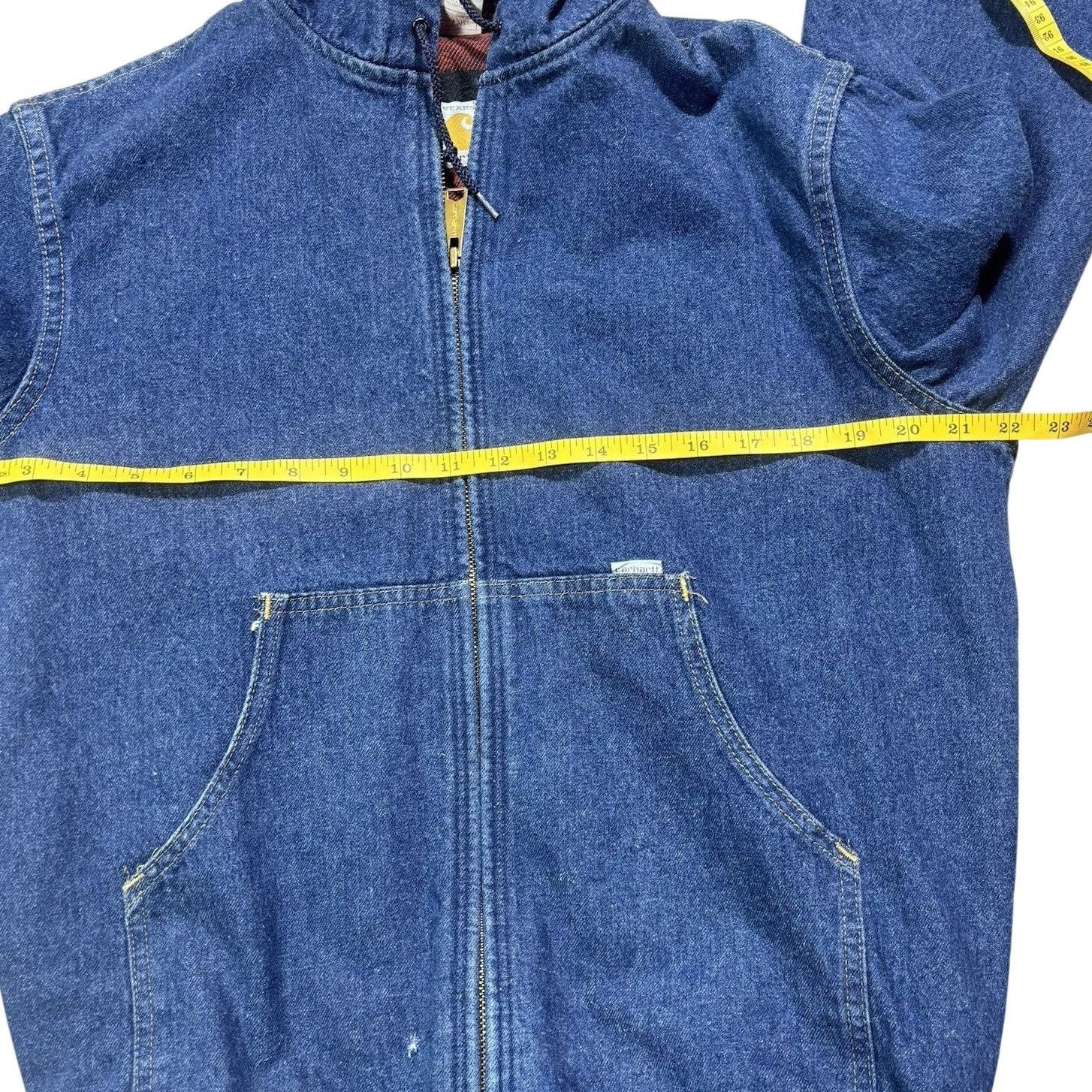 Carhartt Carhartt - 1989 100 Years Denim Jacket Flannel lined Size US L / EU 52-54 / 3 - 5 Thumbnail