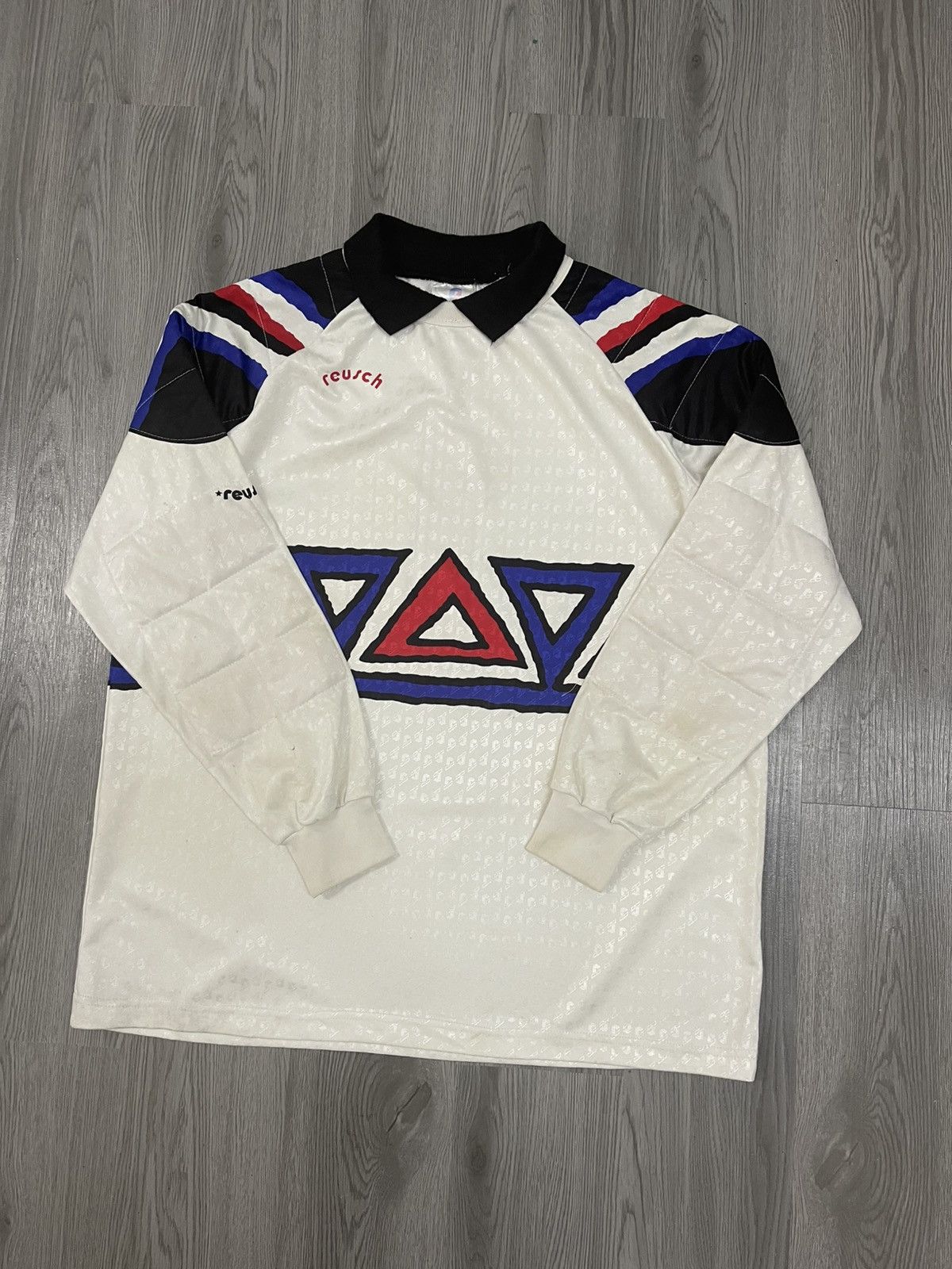 Vintage 90s reusch Sampdoria goalkeeper jersey Size US L / EU 52-54 / 3 - 4 Thumbnail