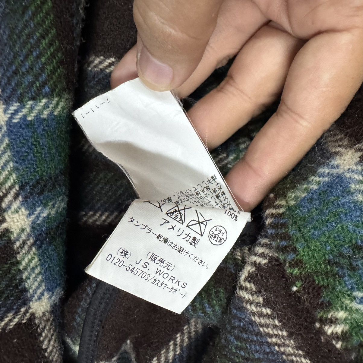 Fidelity Fidelity By Gerald & Stewart Flannel Wool Shirt Size US L / EU 52-54 / 3 - 13 Thumbnail