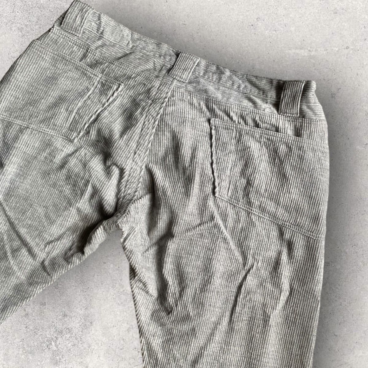 ANREALAGE Anrealage Wrap Grey Corduroy Pants Size US 32 / EU 48 - 6 Thumbnail