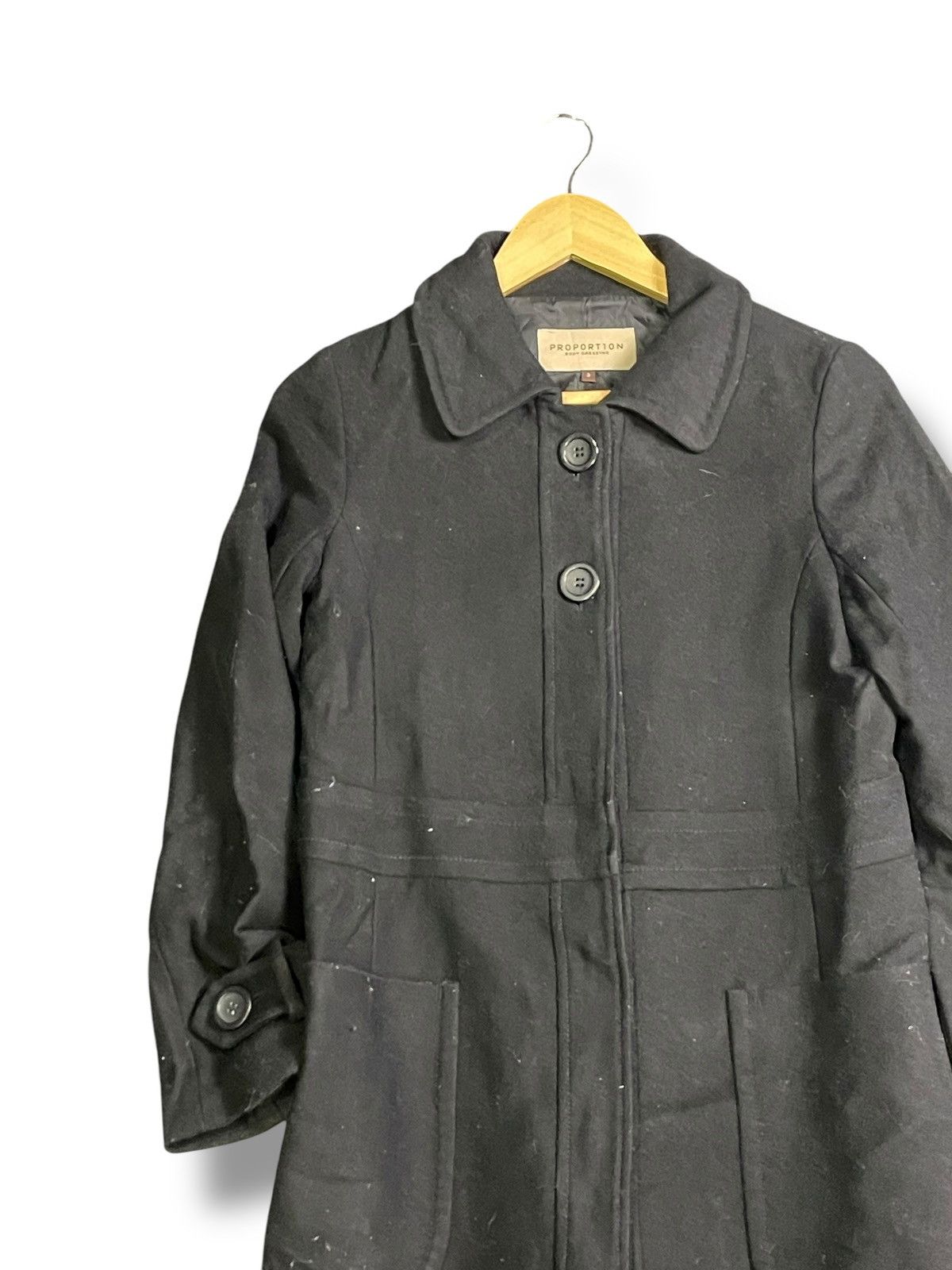 Japanese Brand × Vintage Proportion Body Dressing x Japanese Brand Wool Coat (36) Size US S / EU 44-46 / 1 - 5 Thumbnail
