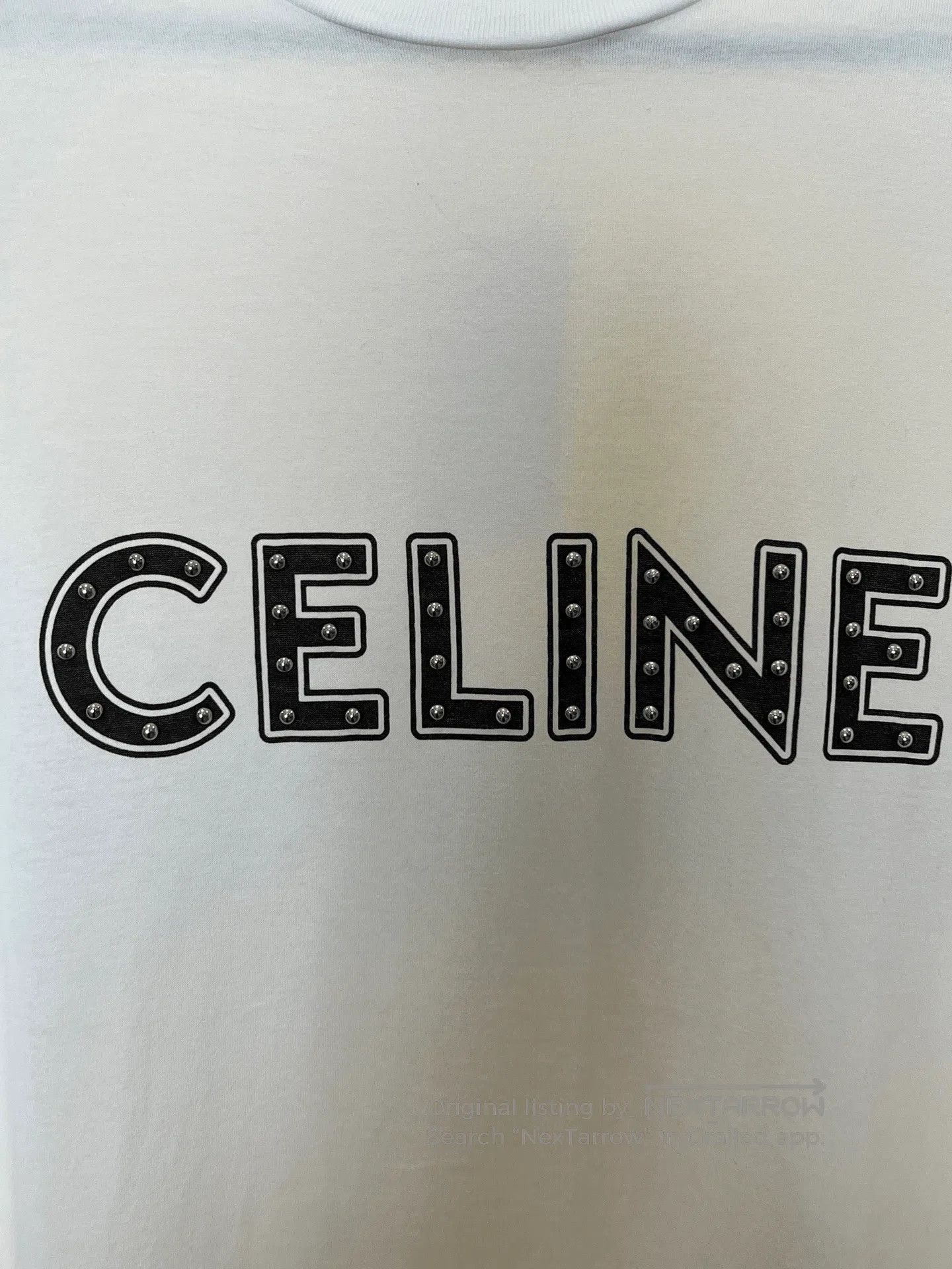Celine Celine Rivet Short Sleeve. Size L / US 10 / IT 46 - 3 Thumbnail