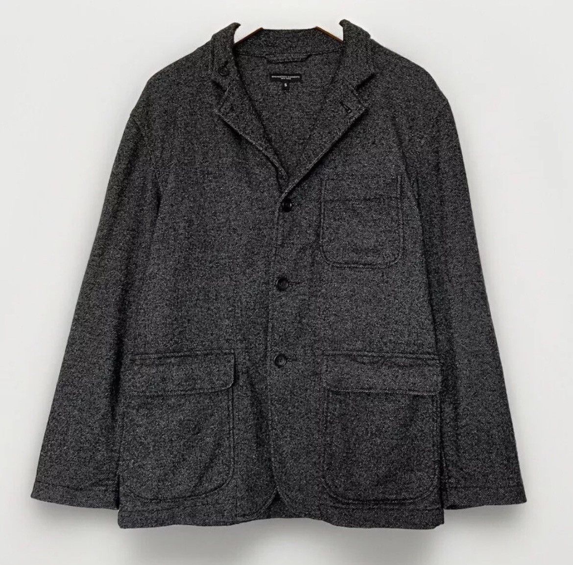 Engineered Garments ENGINEERED GARMENTS Loiter Jacket Sz S Charcoal Wool Blend Size US S / EU 44-46 / 1 - 1 Thumbnail