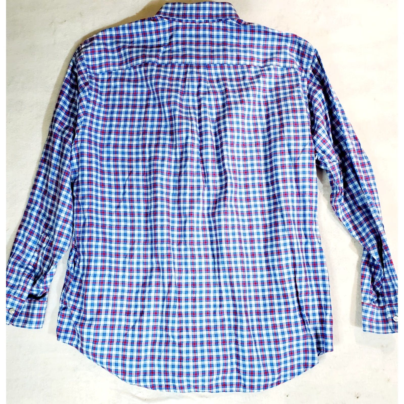 Vineyard Vines Vineyard Vines Button-Up Shirt Mens XL Blue Check Tucker Classic Fit Size US XL / EU 56 / 4 - 6 Thumbnail