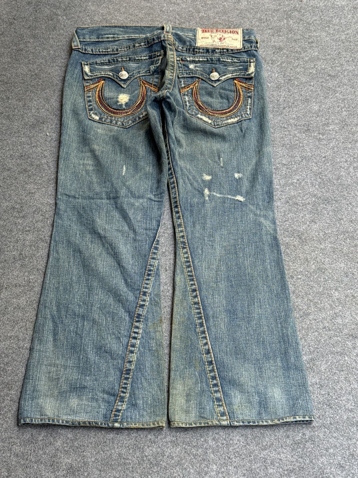True Religion Vintage Y2k True Religion Jeans Size US 38 / EU 54 - 1 Thumbnail