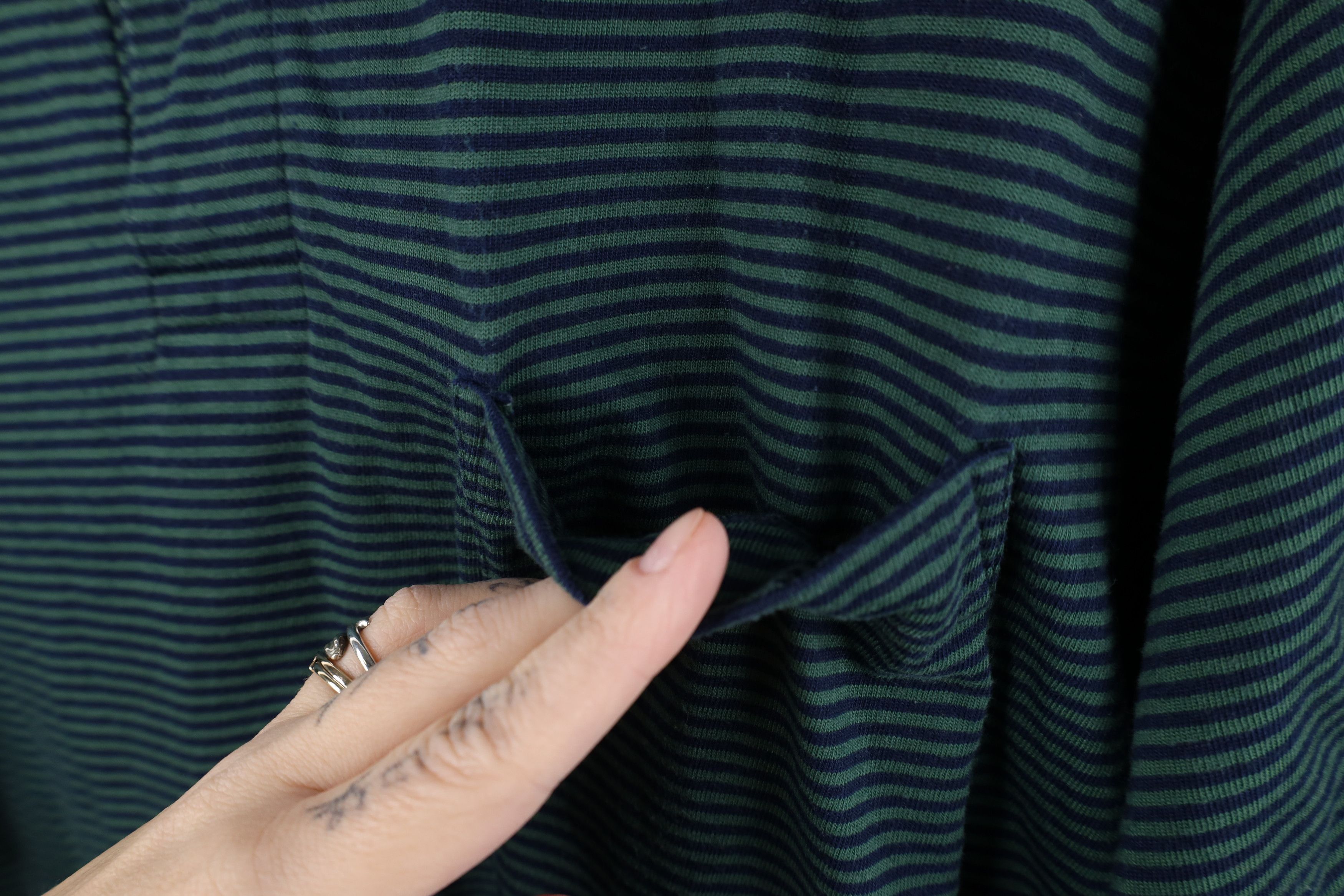 Vintage Vintage 90s Streetwear Striped Knit Collared Golf Polo Shirt Size US L / EU 52-54 / 3 - 4 Thumbnail